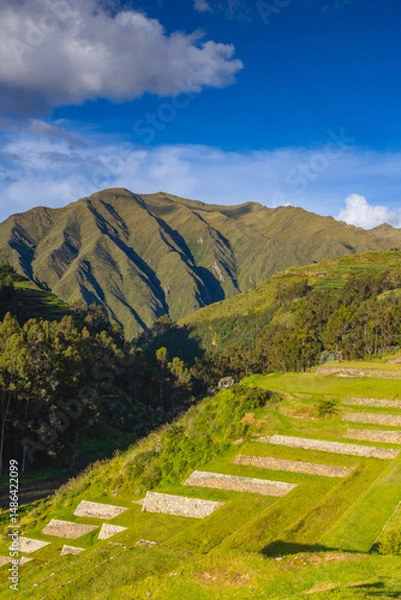 Obraz Chinchero is the most typical and picturesque town of the Sacred Valley of the Incas
