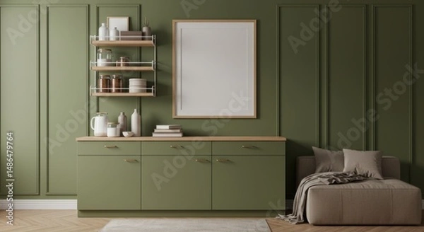 Fototapeta kitchen wall interior 