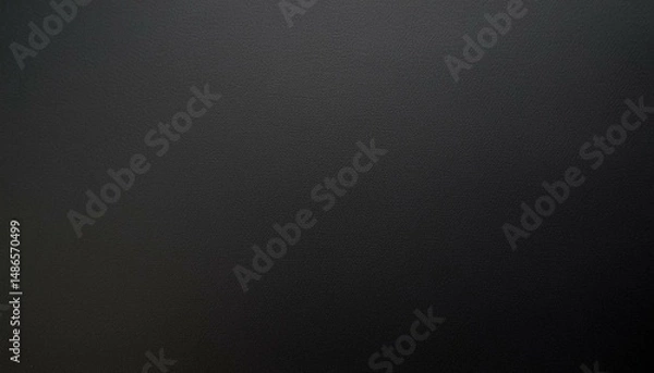 Obraz Smooth Black Recycled Paper Texture Background for Mockup and Design Use