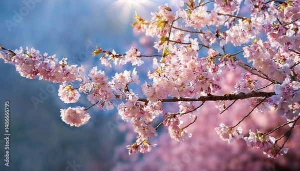 Obraz cherry blossoms in spring