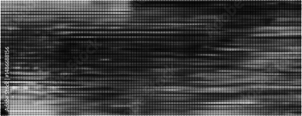 Fototapeta Static and Interference on an Old Television Screen