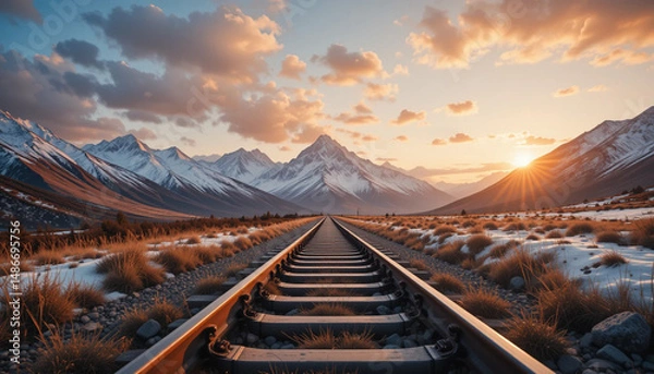 Obraz Railway Tracks