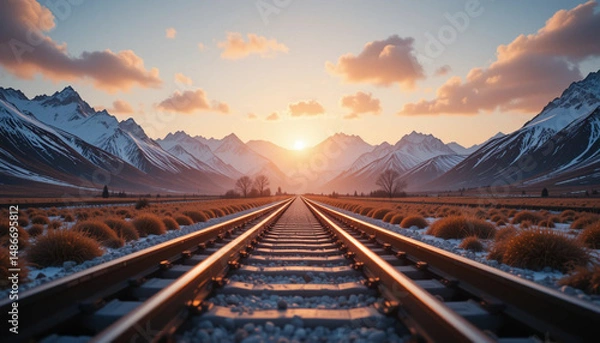 Obraz Railway Tracks