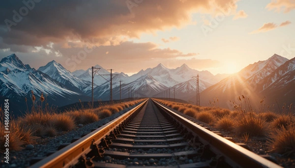 Obraz Railway Tracks