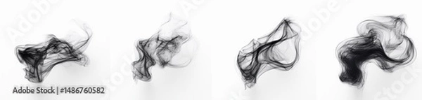 Obraz Abstract Ink Blot Designs