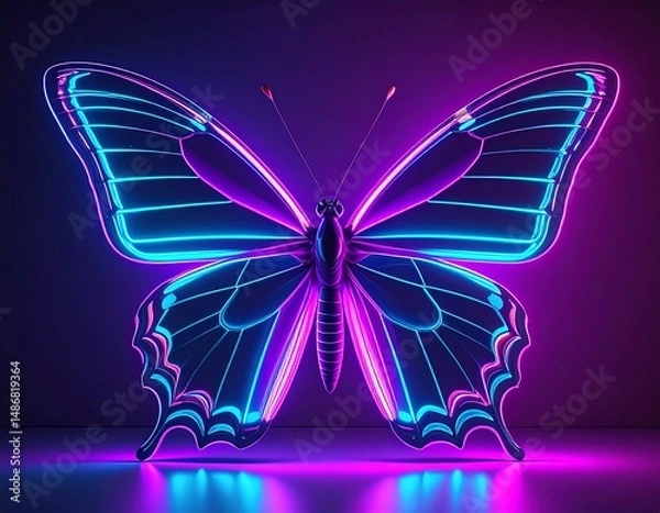 Obraz Custom AI Whispers of Wings: The Butterfly's Dance
A delicate journey through color, light, and nature's silent grace.