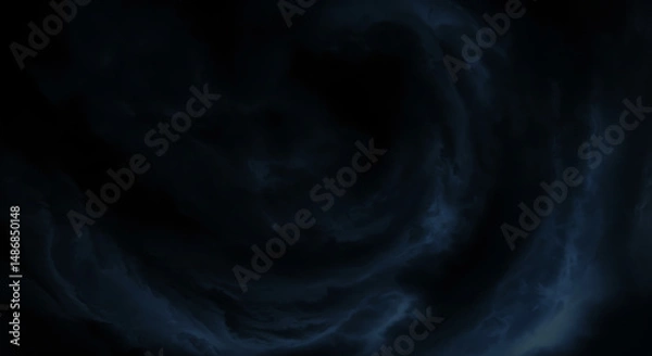 Obraz dark blue smoke