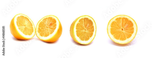 Obraz połwki cytryny