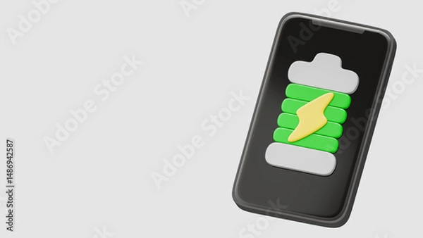 Obraz Battery Full Charging