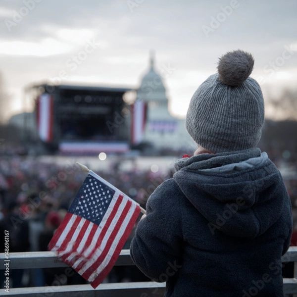 Obraz the american flag