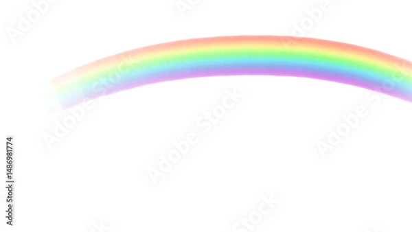 Fototapeta rainbow in the sky