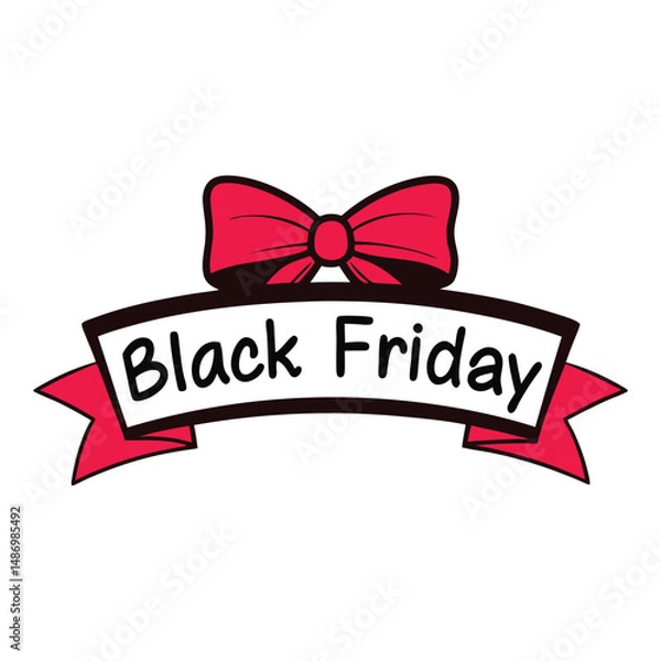 Fototapeta Celebrate Black Friday with style! Pink and golden balloons add a festive, glamorous touch to your sale, making discounts feel extra special and unforgettable.
