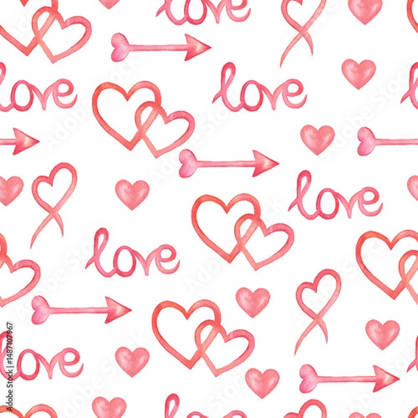 Fototapeta Heart pattern