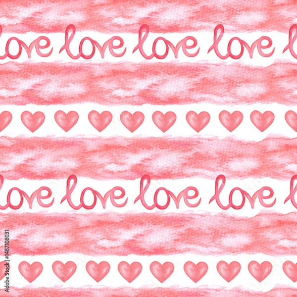 Fototapeta Love Pattern