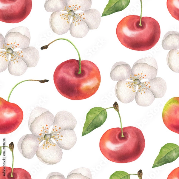 Fototapeta Pattern Cherry