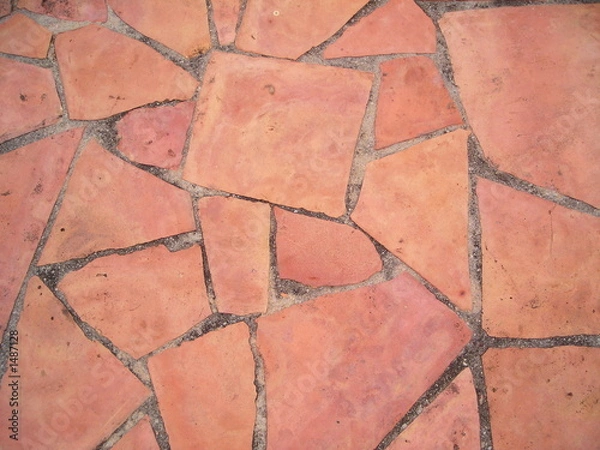 Obraz stone road closeup