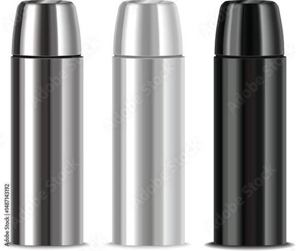 Obraz Mockup Cold storage glass