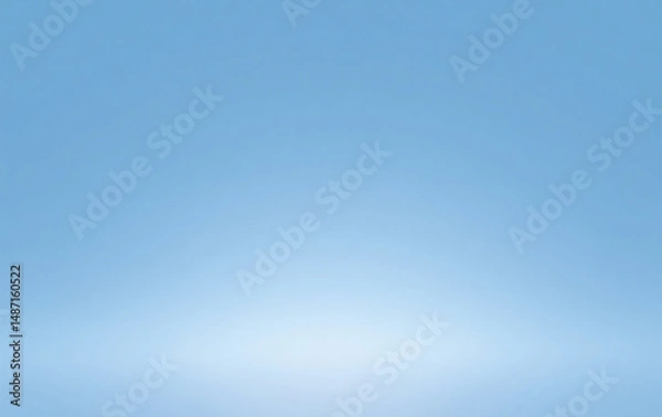 Obraz a blue background with gentle lighting
