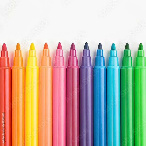 Obraz Scented markers for fun and creative coloring