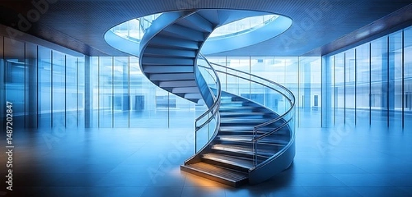 Obraz beautiful modern stairs