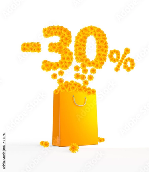 Fototapeta -30% Dandelions packet