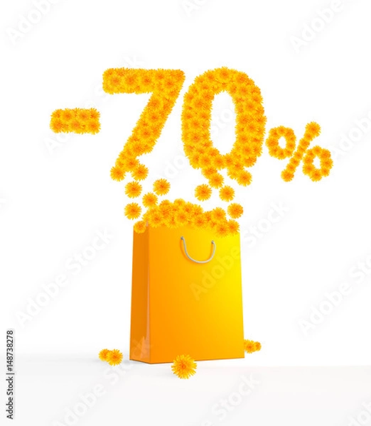 Fototapeta -70% Dandelions packet