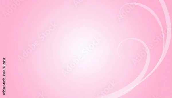 Fototapeta Elegant pink abstract background design digital art smooth textures soft lighting artistic viewpoint modern concept
