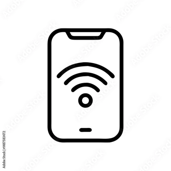 Obraz wireless router icon