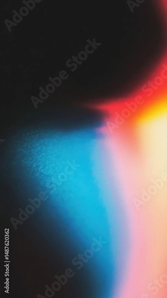 Fototapeta Abstract Color Gradient with Dark and Bright Hues in Soft Focus