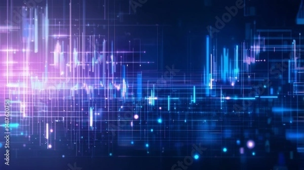 Obraz データの鼓動/Data Pulse