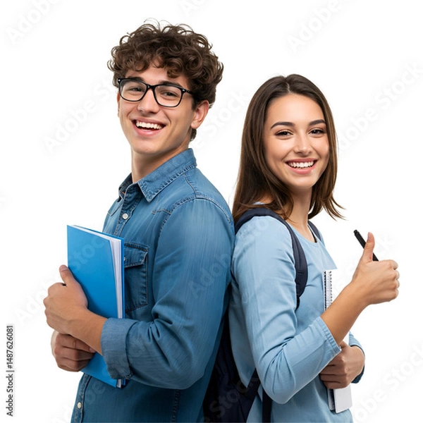 Obraz young business people