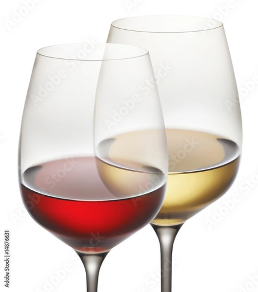 Fototapeta weingläser