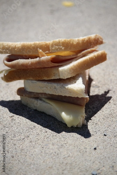 Obraz sandwich pain de mie