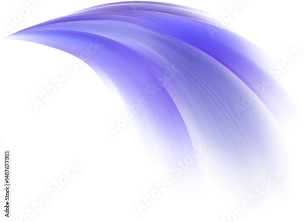 Fototapeta blurred gradient abstract purple futuristic feather