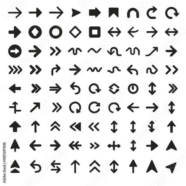 Fototapeta Set of line icon related to income, salary, money, business. Outline icon collection. Editable strokes. Vector illustration