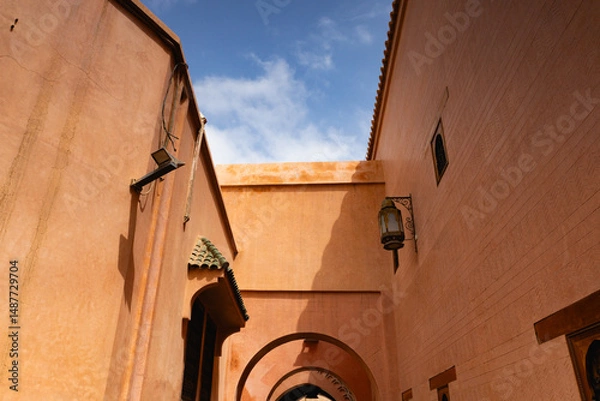 Obraz Library Ben Youssef in Marrakesh, Morocco, Africa