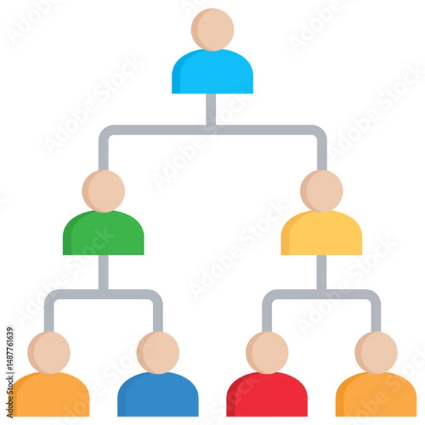 Obraz Organization Structure Icon