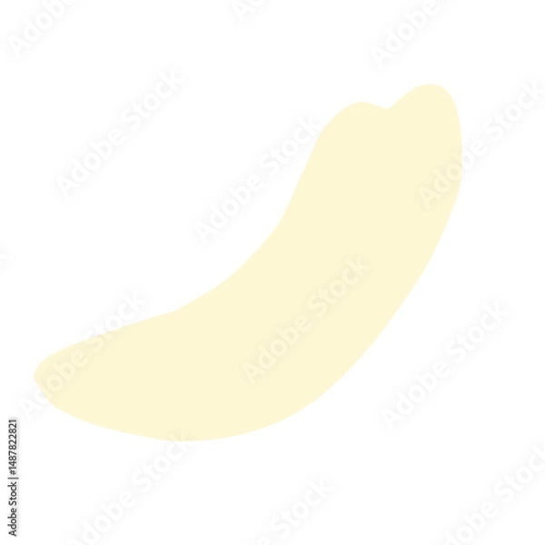 Obraz Banana Flat illustration
