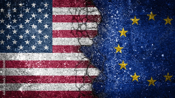 Obraz usa vs Ue