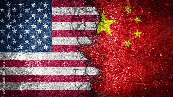 Obraz USA vs China