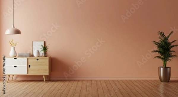 Fototapeta room, interior,