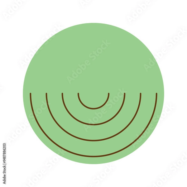 Obraz Geometric Memphis Element