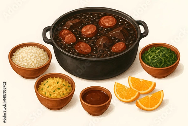 Obraz Feijoada brasileira 