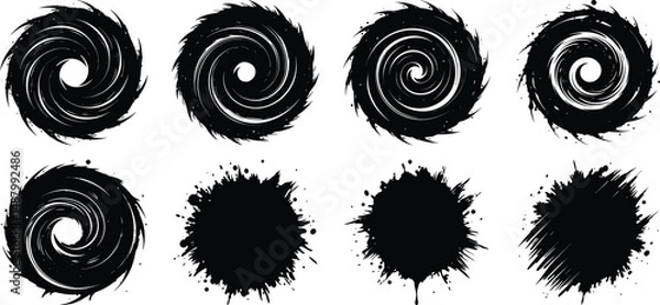 Fototapeta vector illustration of an abstract background