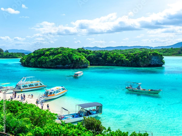 Obraz 石垣島・川平湾（沖縄県石垣市）