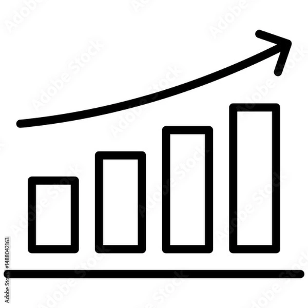 Fototapeta Growth Icon