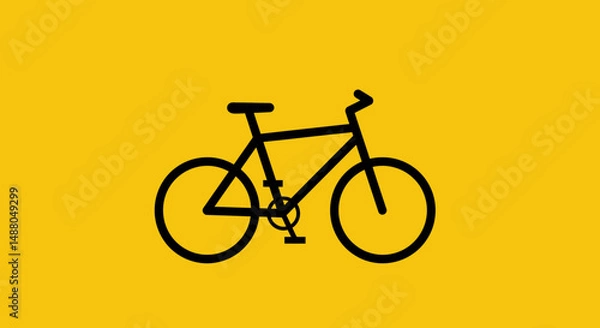 Obraz world bicycle day illustrations, vector arts