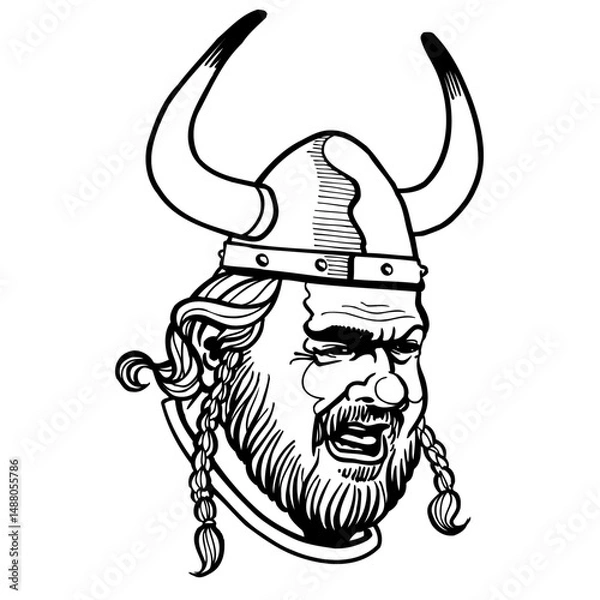 Fototapeta Hand Draw Vector Art Design