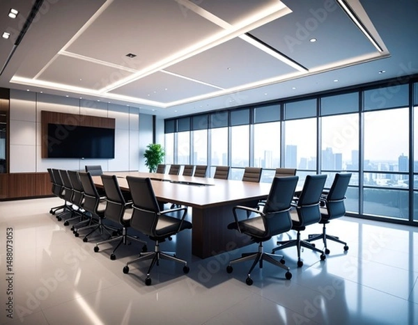 Obraz modern office interior