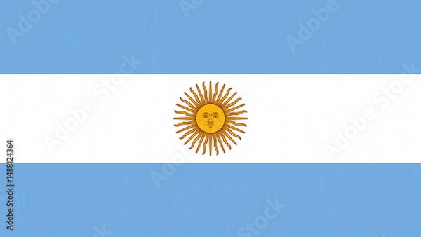 Obraz flag of argentina